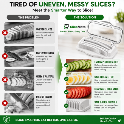 SliceMate Premium Multi-Purpose Food Slicer